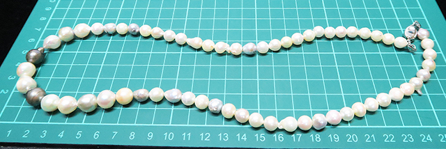 ル.ミァウのアクセサリー貴婦人の真珠ネックレス、ハンドメイド　マルチ-<strong>1</strong>サイズ