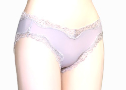 マイクロファイバー パート3　ショーツ＃5809 Ｍ.「[le miaou]キャッツ」グレー