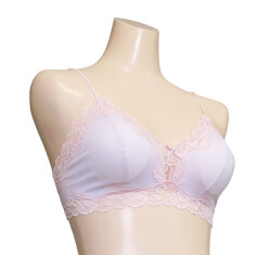 新アピスベアー天　ノンワイヤーブラ・ソフトブラ ＃０816M. 「[le miaou]キャッツ」　ピンク