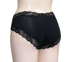 　新アピスベアー天　ショーツ ＃５816 M.「[le miaou]キャッツ」ブラック、