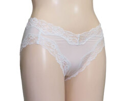 　新アピスベアー天　ショーツ ＃５816 M.「[le miaou]キャッツ」オフホワイト、