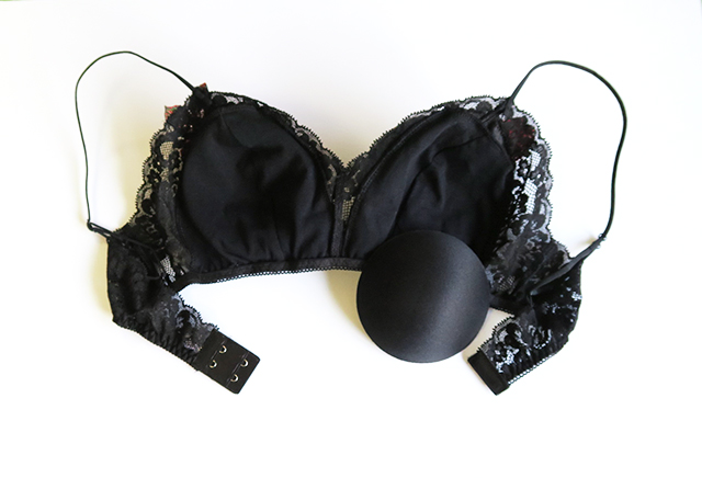 世界で１セットだけ　ストレッチレース　紅薔薇モチーフ　ブラック　ノンワイヤーブラ・ソフトブラ　ショーツ　ペアセット　#0006 5